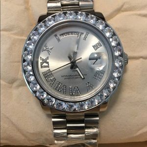 SILVER UNISEX WATCH